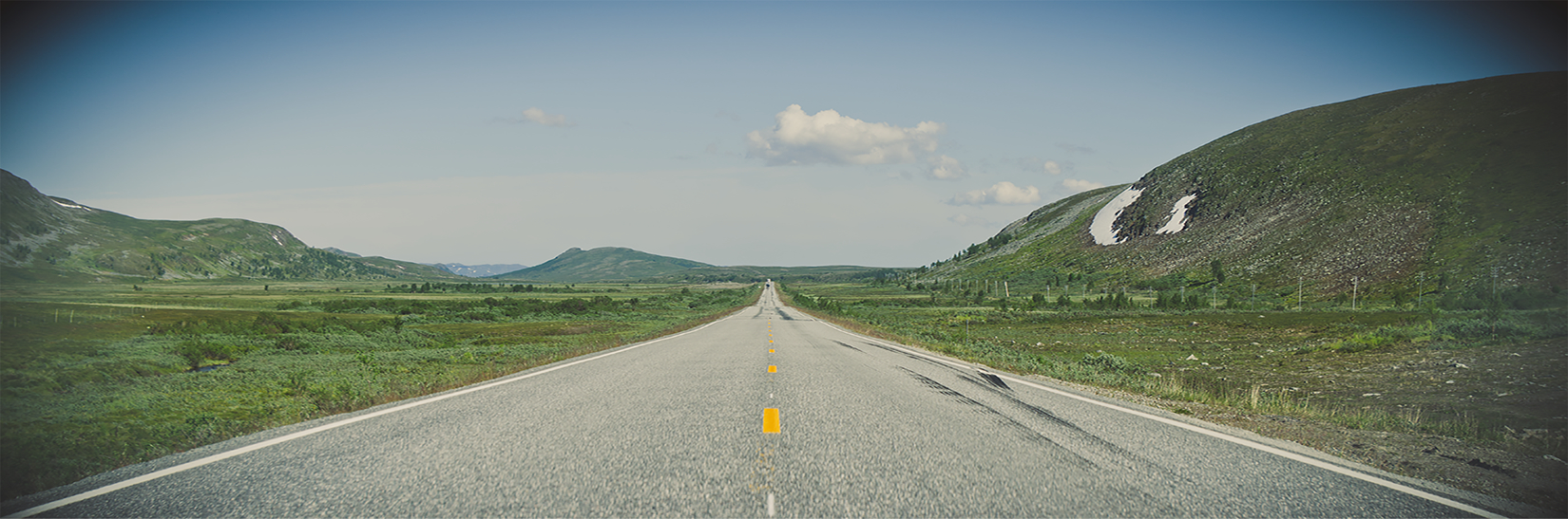 Anamorphic photo, Norway
